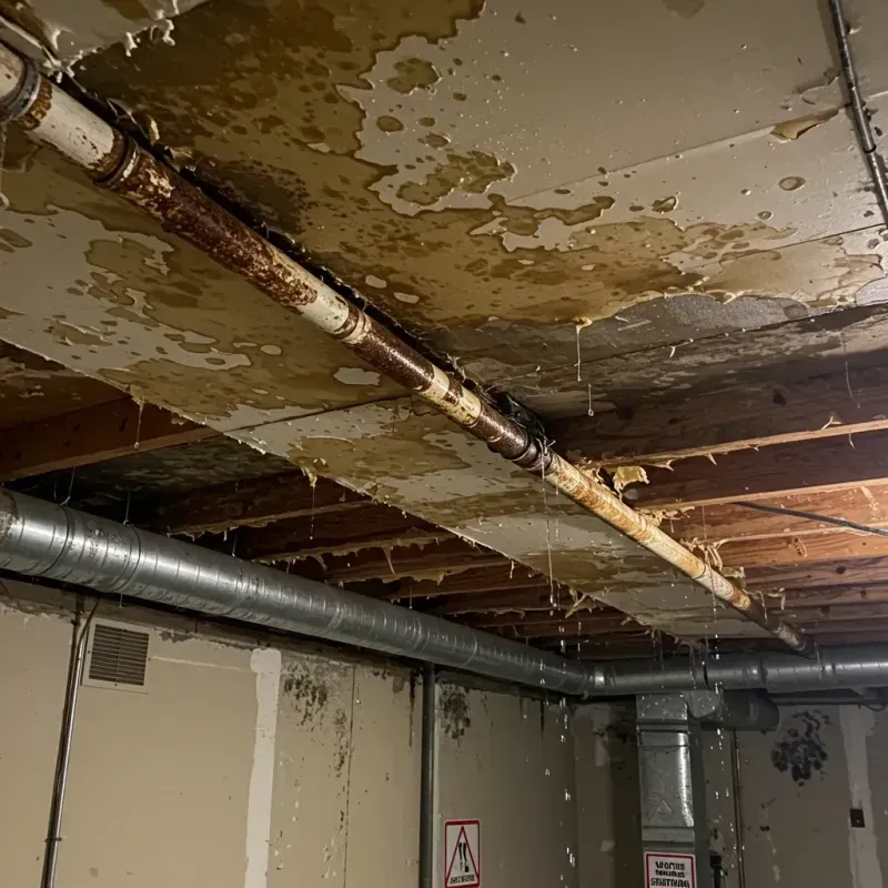 Ceiling Water Damage Repair in Menomonie, WI